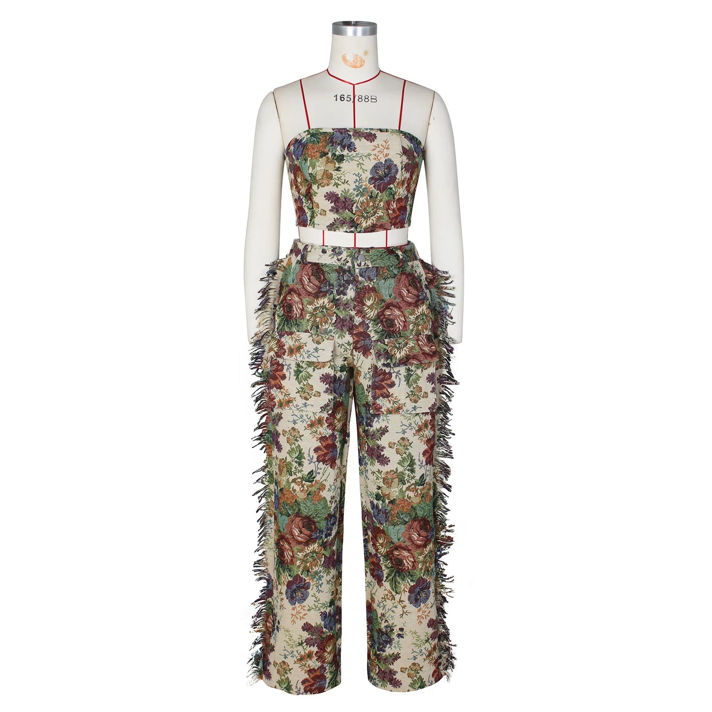 Floral Print 2 Pieces Set