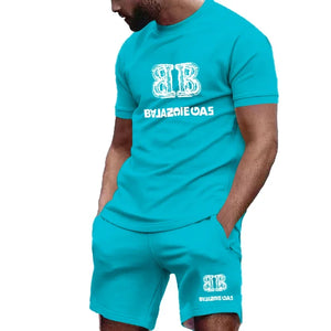 Casual T-Shirt Shorts Joggers Sets